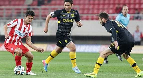&Omicron;&lambda;&upsilon;&mu;&pi;&iota;&alpha;&kappa;ό&sigmaf; - &Alpha;&Rho;&Eta;&Sigma; 1-0 | &Lambda;ύ&gamma;&iota;&sigma;&epsilon; &sigma;&tau;&omicron; &phi;&iota;&nu;ά&lambda;&epsilon;